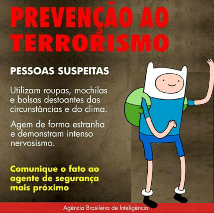 Lei antiterrorismo - Adventure Time